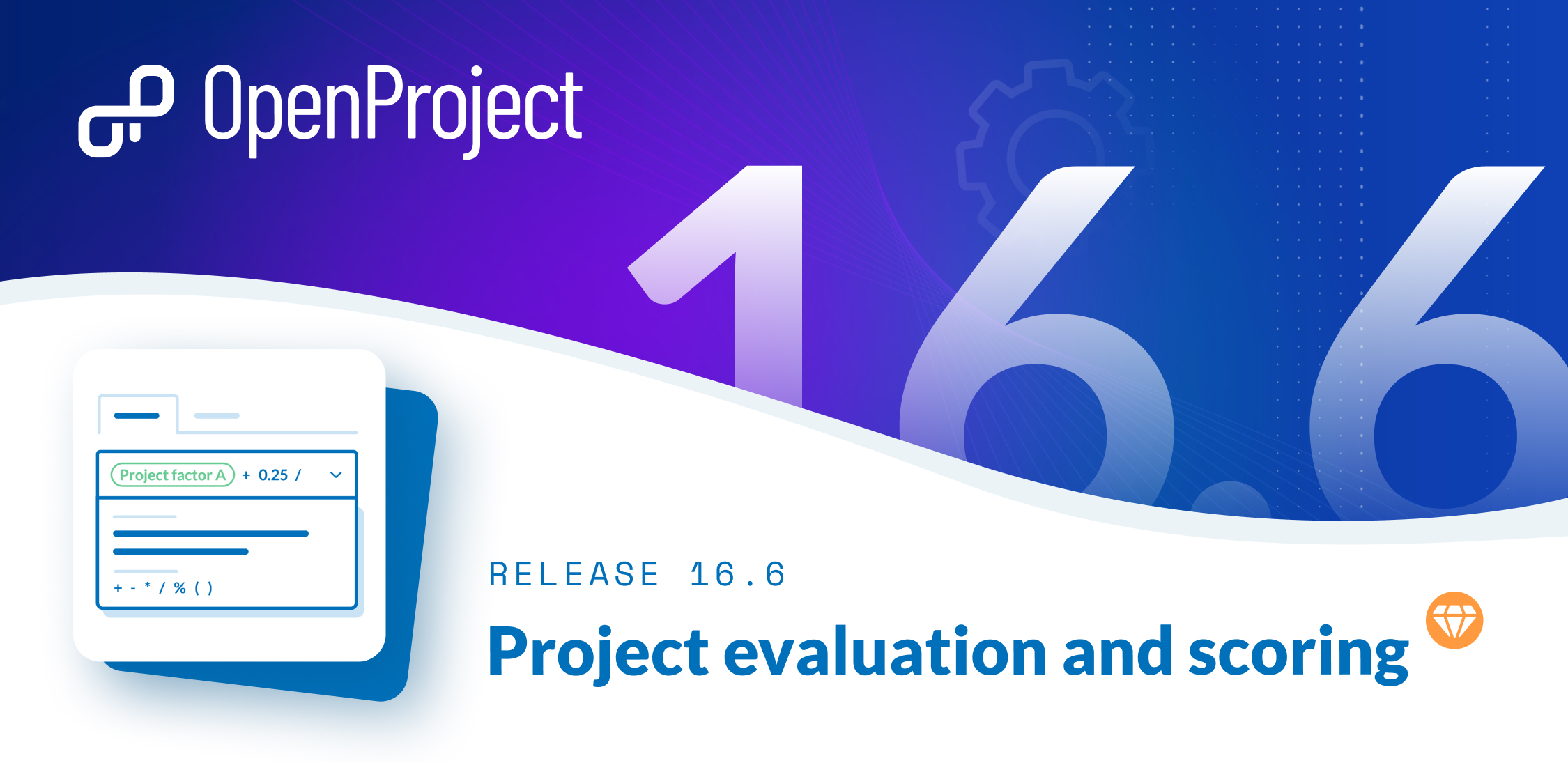 OpenProject 16.6: Projektbewertung und Gewichtung